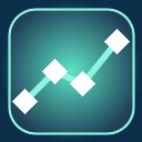 Critical path analysis icon