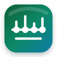 Project timeline and progress icon