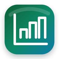 Graphical project reporting icon