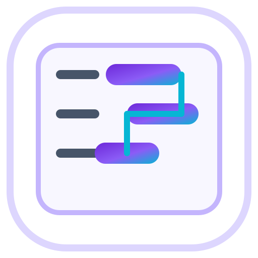 Project 2021 desktop planning icon