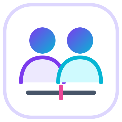 Project resource planning and workload allocation icon