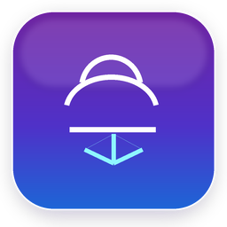 Cloud services Docker and container development icon