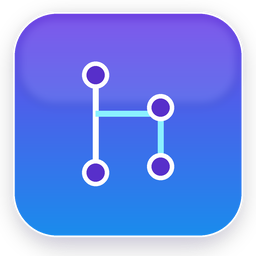 Integrated Git and pull request collaboration icon