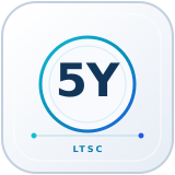 Five-year lifecycle icon