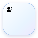 Users and devices access axis icon