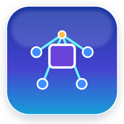 Software-defined Network Controller topology icon