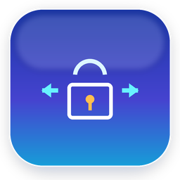 SMB AES-256 encrypted file transfer icon