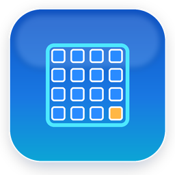 Sixteen core minimum licensing grid icon