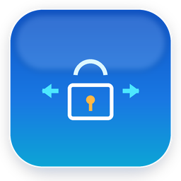 SMB AES-256 encrypted file transport icon